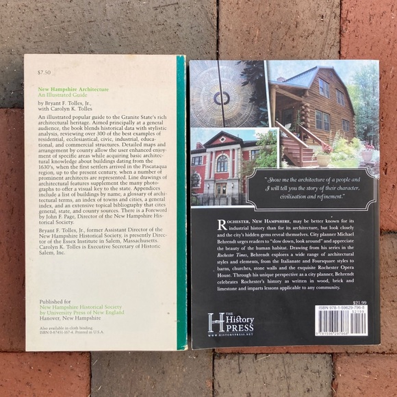 2 New Hampshire Architecture Books Architectural Jewels of Rochester Signed - Picture 15 of 16